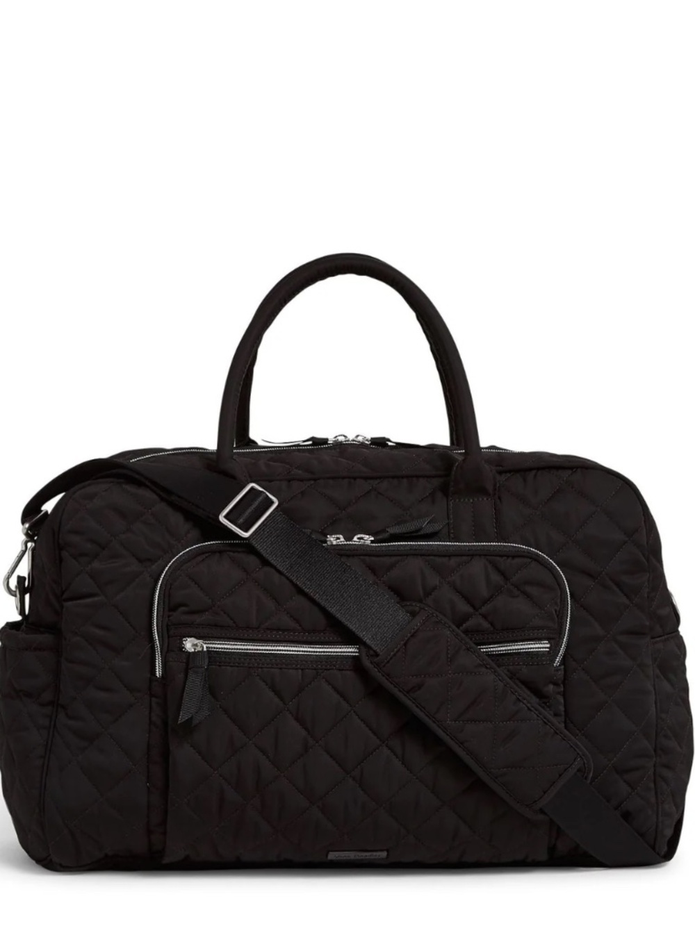 Vera Bradley Weekender Travel Bag in Performance Twill Black NWT
